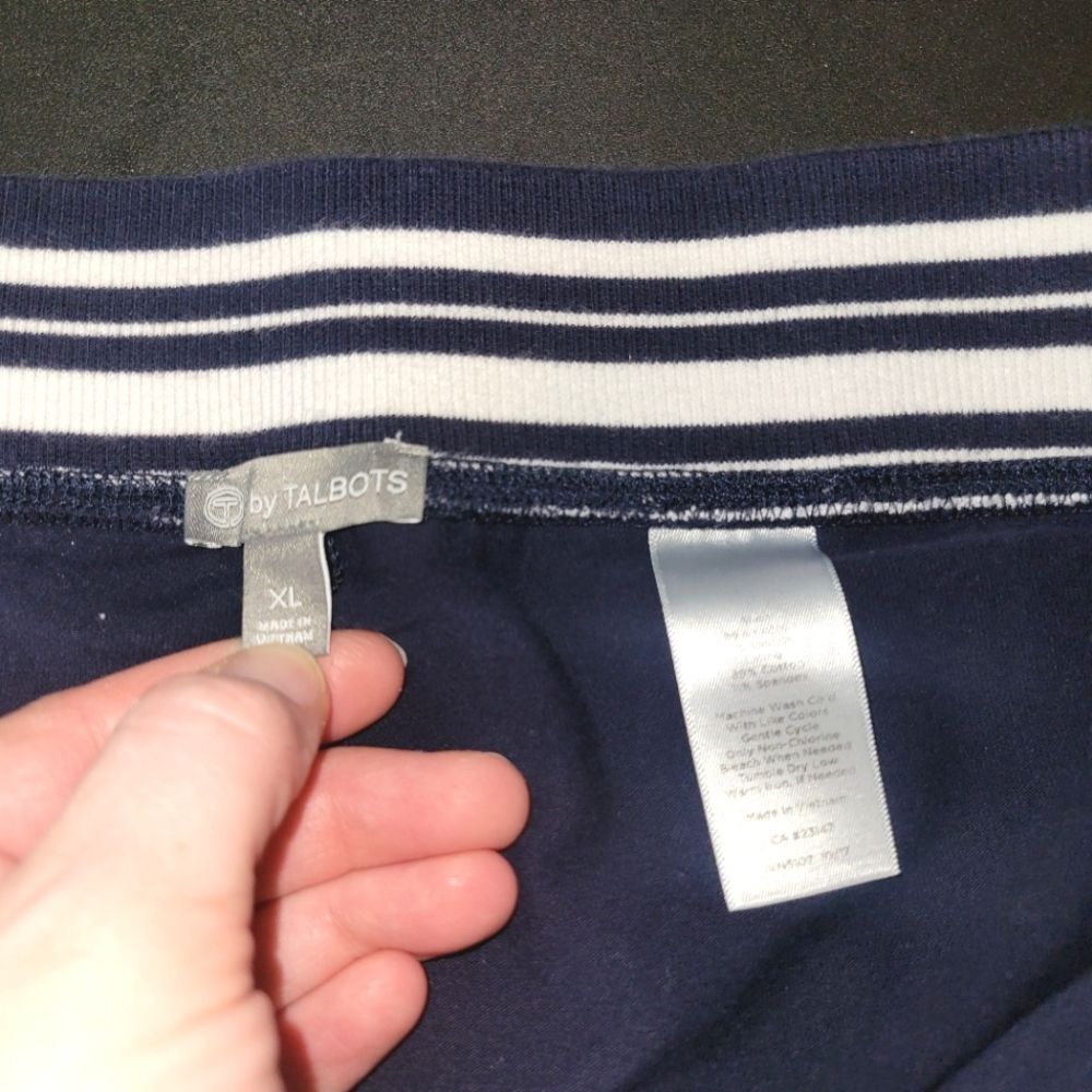 Talbots Athletic Navy Skort XL - Picture 5 of 10